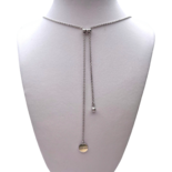 Espacio transformierendes Halsband Silber